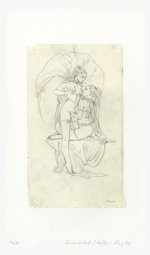 Frazetta Drawing Sketchbook - Sketch #521402