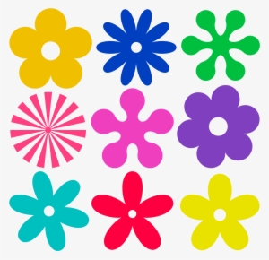 28 Collection Of Hippie Flower Clipart - Pink Vector Flowers Png #521478