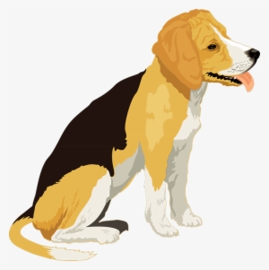 Beagle Black Dog Pencil And In Color #521500