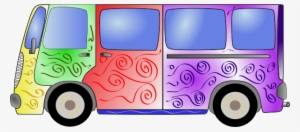 How To Set Use Hippie Van Clipart #521607