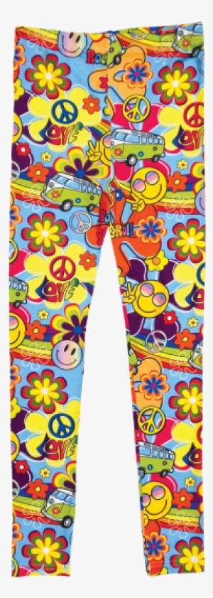 Hippie Love Leggings - Leggings #521687