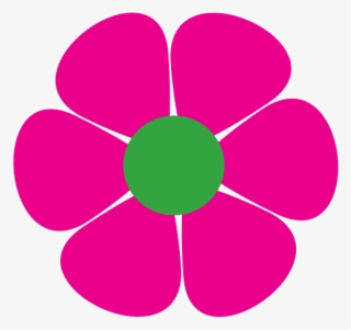 Flowerpower Clip Art At Clker - Flower Png Clipart #521796