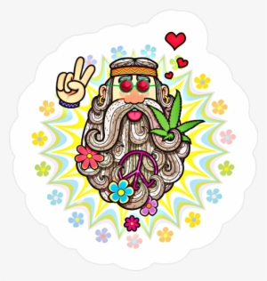 Clip Art Transprent Png Free - Hippie Vector #521846