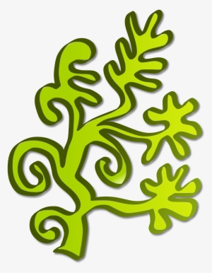 Water Plant Clip Art - Algae Clipart Png #522100