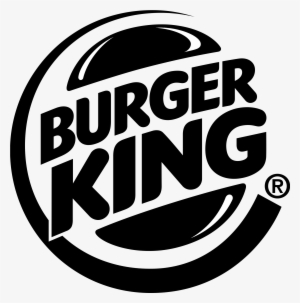 Burger King Logo Black And White - Burger King Sticker R1626 - 4 Inch #522126