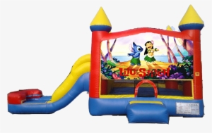 Water - Dizzy Lilo & Stitch Smashed Wall Decal Graphic #522127