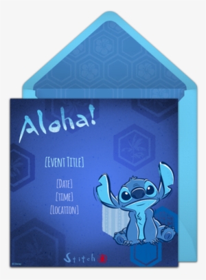 Lilo And Stitch Online Free - Stitch Invitation Card For Christening #522225