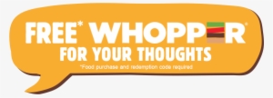 Contact Us - Whopper #522361