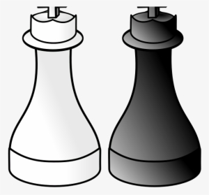 Black And White King D R - Reine Et Fou Au Echec #522404