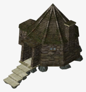 Download Zip Archive - Hagrid House Png #522537