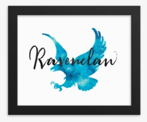 Ravenclaw Original Watercolor Artwork Featuring The - Art #522671