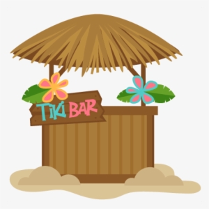 Bar Clipart Tiki Hut - Tiki Bar Clip Art #522739