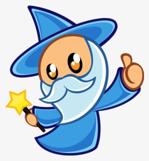 Black And White Library Animation Logo Series Anime - Cartoon Wizard Png #523009