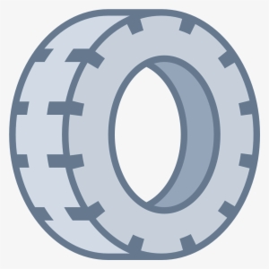 The Icon Is A Simplified Depiction Of A Car Tire - Tire #523172