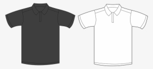 Shirt Jersey Polo T-shirt Tee Collar Gray - Playera Tipo Polo Vector #524424