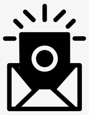 Open Envelope With Surprise - Scalable Vector Graphics #524467