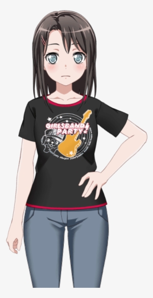 Girls Band Party Shirt Live2d Model - Live2d #524586