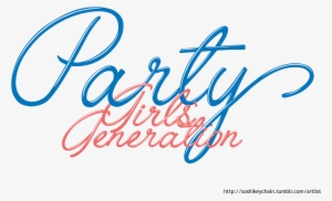 Party Logo - Girls Generation Party Logo #524685