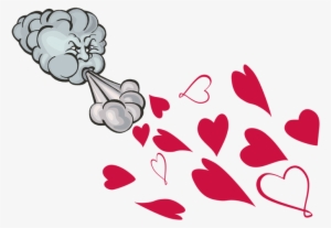 Cold Wind Cliparts - Cloud Blowing Clipart Gif #524710