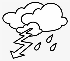 This Free Icons Png Design Of Stormy Outline #524917