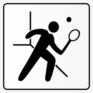 Sports Icon Clip Art Download - Squash Court Icon #525730