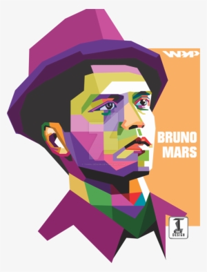 Clip Black And White Library Bruno Mars Clipart #525901
