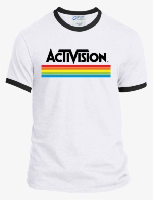 Activision Retro Logo Video Game Atari 2600 Ringer - Design For Accounting T Shirt #526126