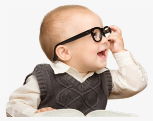 Cute Baby With Glasses #526195