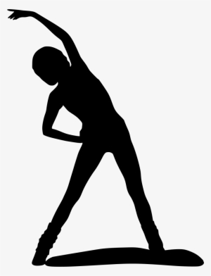 Download Png - Gym Fitness Yoga Vinyl Wall Art Decal Sticker, Black, #526338