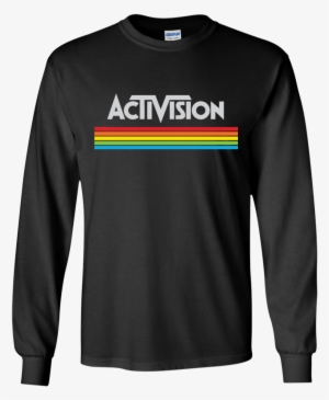 Activision Retro Logo G240 Gildan Ls Ultra Cotton - Supernatural T Shirt #526673