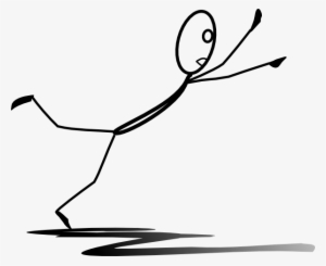 Stickman Slide Falling Clip Art At Clker - Falling Clip Art #526721