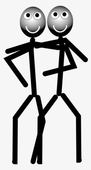 This Free Icons Png Design Of Stickman With Friend #527192