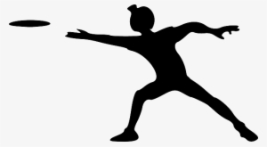 Stick, Man, Silhouette, Figure, Golf, Person, Cartoon - Frisbee Clip Art #527581