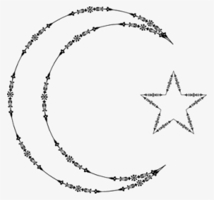 Vintage Victorian Decorative Ornamental Ab - Moon And Stars .png #528095