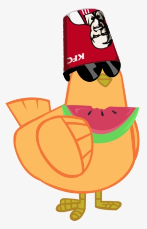 Php50, Bucket, Chicken, Glasses, Kfc, Not Racist, Safe, - Scootaloo Chicken #528127