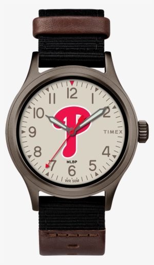 Clutch Philadelphia Phillies - Timex Men's Watch Clutch Arizona Cardinals | Titanium/black/other #528695