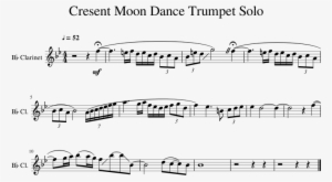 Cresent Moon Dance Trumpet Solo Sheet Music 1 Of 1 - Champs Elysees Saxophone #528696