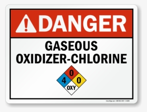 Danger Gaseous Oxidixer #528792
