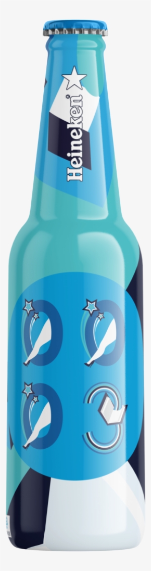 Hp Heineken Bottle Back 3 - Beer Bottle #528898