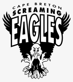 Cape Breton Screaming Eagles Logo Black And White - Cape Breton Screaming Eagles Logo #529883