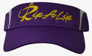 Purple & Gold Performance Rip A Lip Visor - Purple #5200753