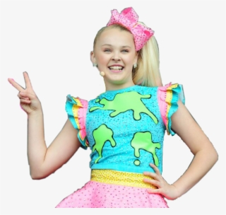 Jojosiwa Jojo Freetoedit Jojosiwa🎀 Sticker Peace Freet - Costume #5202169
