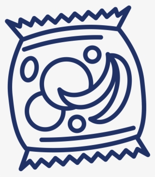 We'll Accept Any Brand Of Fruit Snacks - White And Gold Zig Zag #5203213