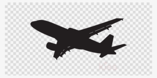 Plane Silhouette Png Clipart Airplane Flight Clip Art - Clip Art #5203350