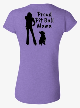 Proud Pit Bull Mama - Gildan Mens Softstyle T-shirt 64000 #5203749