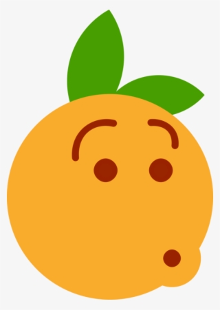 Orange Clementine Emoticon Drawing Laughter - Cartoon Clementine #5204924