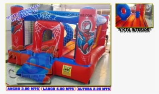 Castillo Inflable Hombre Araña 3x4 " - Inflatable #5205503