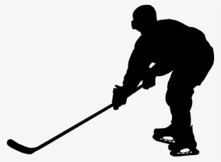 Free Png Hockey Silhouette Png Images Transparent - Portable Network Graphics #5205620