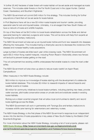 Addition Of 590 Hectares Of State Forest To The Gumbaynggirr - Solid Waste Management Topic #5206923