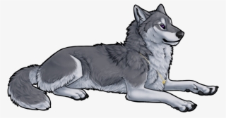 Grey Anime Wolf #5207218